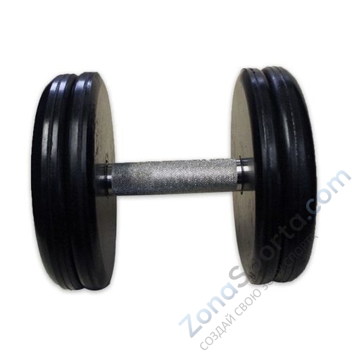 Гантель MB Barbell MB KL-20 неразборная (классик)