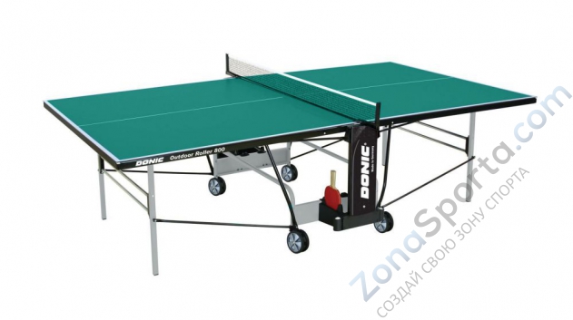 Теннисный стол DONIC Outdoor Roller 800-5 Green