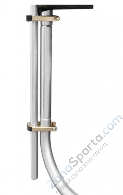 Батут Alpin 3,12 м с защитной сеткой и лестницей