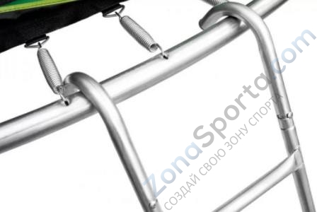 Батут Alpin 4,65 м с защитной сеткой и лестницей