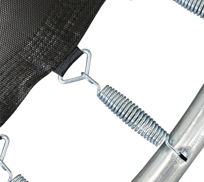 Батут Arland 12FT с внутренней страховочной сеткой и лестницей (Light green)