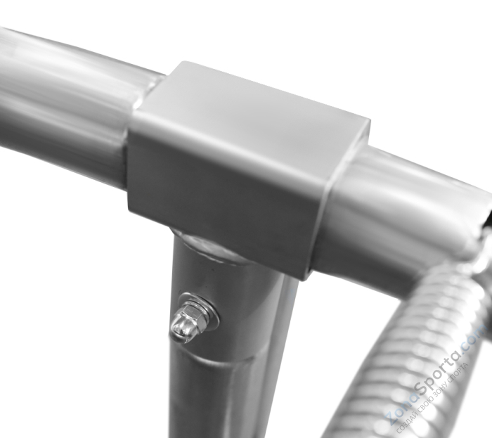 Батут Arland 14FT с внутренней страховочной сеткой и лестницей (Light green)