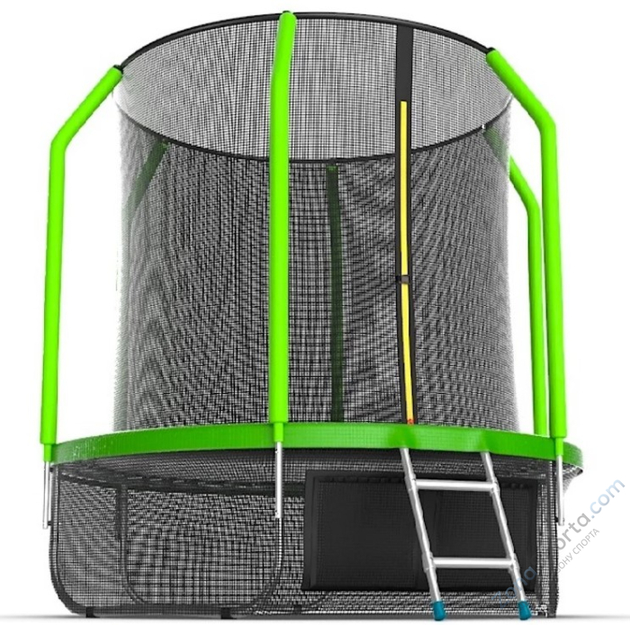 Батут Evo Jump Cosmo 6ft (Green) с нижней сетью