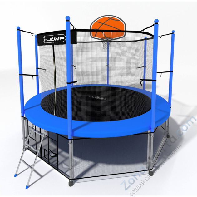 Батут i-Jump Basket 14ft blue