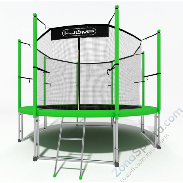 Батут i-Jump Classic Light 14ft green