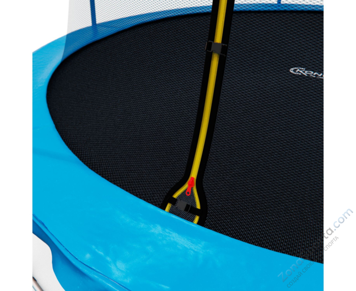 Батут каркасный с сеткой DFC Kondition 15 ft с лестницей