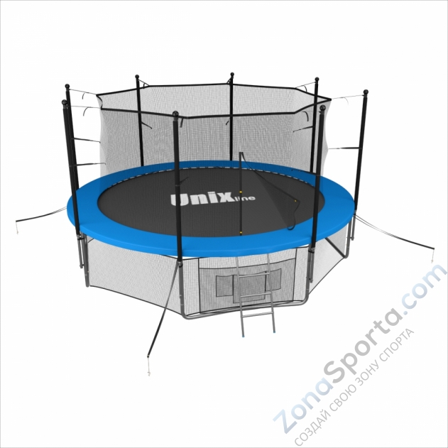 Батут Unix line 12 ft inside (Blue) Батут Unix line 12 ft inside (Blue)