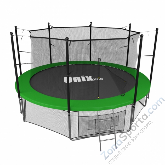 Батут Unix line 12 ft inside (Green) Батут Unix line 12 ft inside (Green)