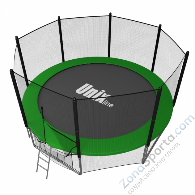 Батут Unix line 12 ft outside (Green) Батут Unix line 12 ft outside (Green)