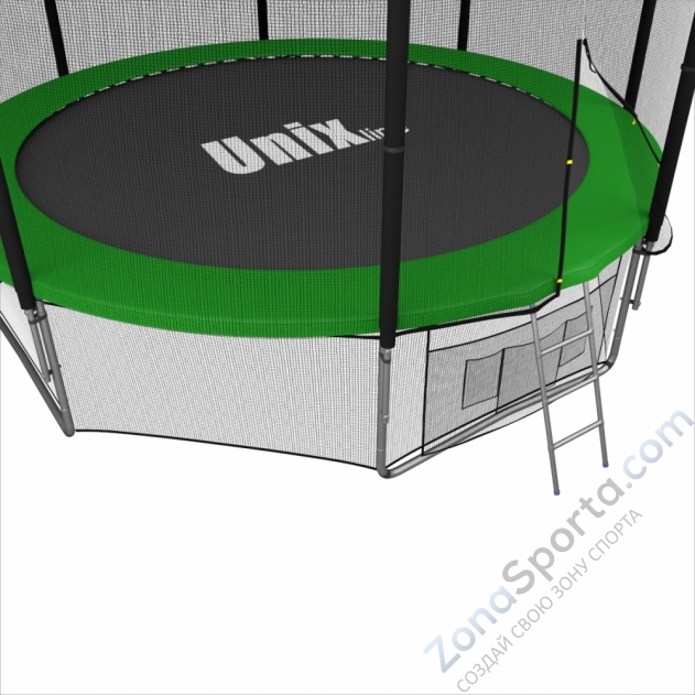 Батут Unix line 12 ft outside (Green) Батут Unix line 12 ft outside (Green)