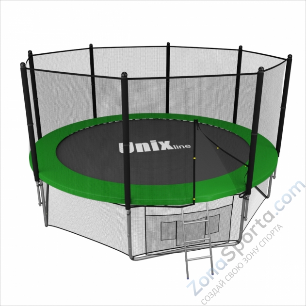 Батут Unix line 12 ft outside (Green) Батут Unix line 12 ft outside (Green)