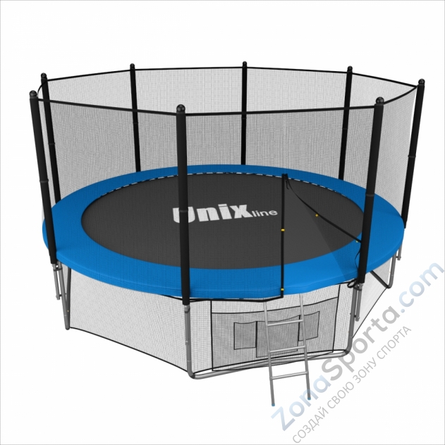 Батут Unix line 12 ft outside (Blue) Батут Unix line 12 ft outside (Blue)