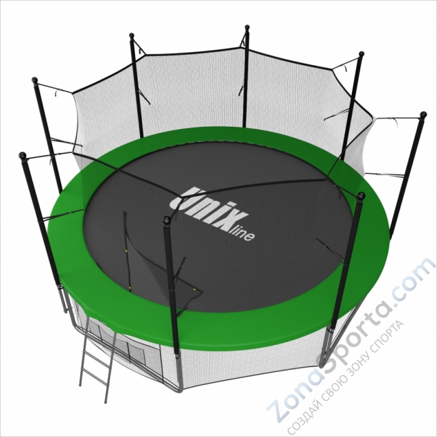 Батут Unix line 14 ft inside (Green) Батут Unix line 14 ft inside (Green)