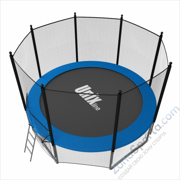 Батут Unix line 8 ft outside (Blue) Батут Unix line 8 ft outside (Blue)