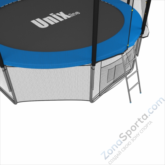 Батут Unix line 8 ft outside (Blue) Батут Unix line 8 ft outside (Blue)