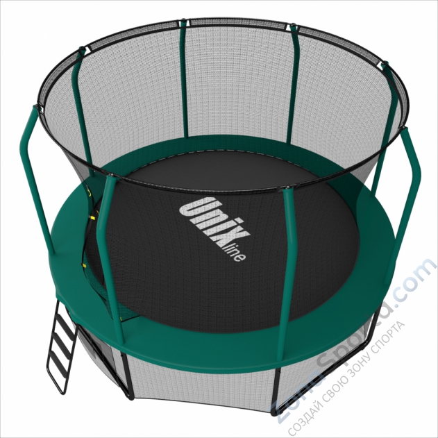 Батут Unix line 10 ft Supreme (Green) Батут Unix line 10 ft Supreme (Green)