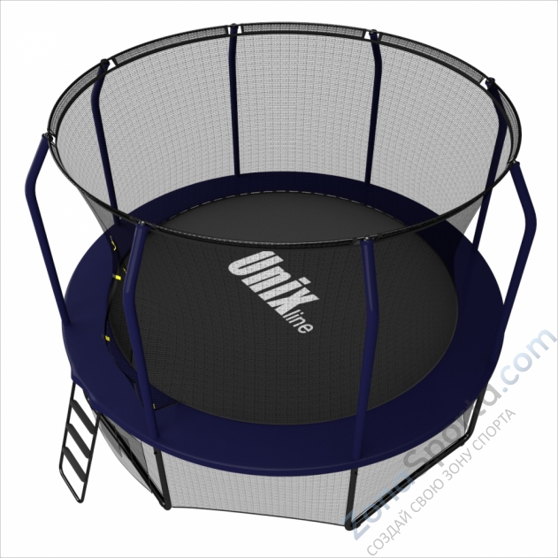 Батут Unix line 8 ft Supreme (Blue) Батут Unix line 8 ft Supreme (Blue)