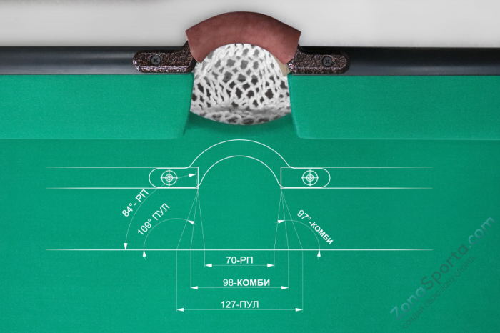 Бильярдный стол Кадет Комби 6 фт