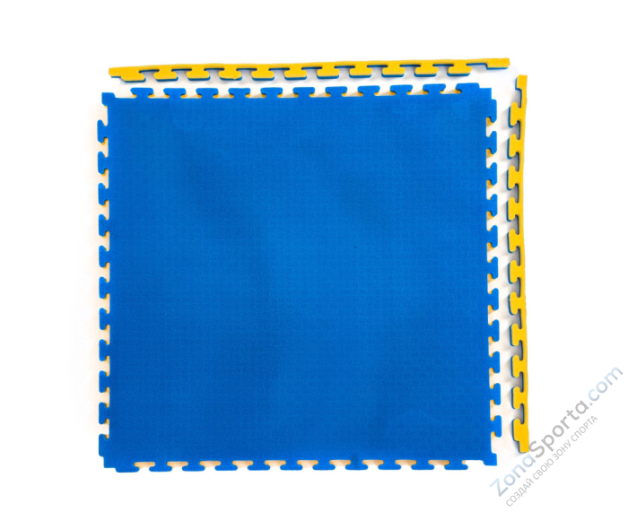 Будо-мат DFC, 100 x 100 см, 40 мм, цвет сине-жёлтый Будо-мат DFC, 100 x 100 см, 40 мм, цвет сине-жёлтый