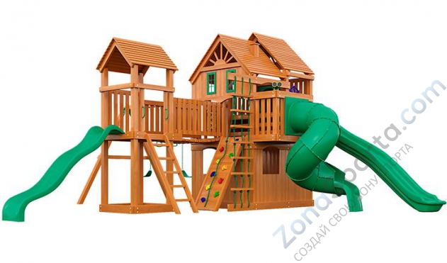 Деревянная детская площадка для дачи Igragrad Великан 4 (Макси)