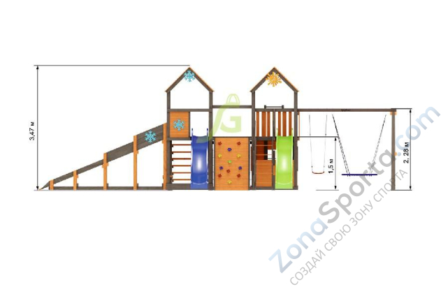 Детская площадка IgraGrad Комбо