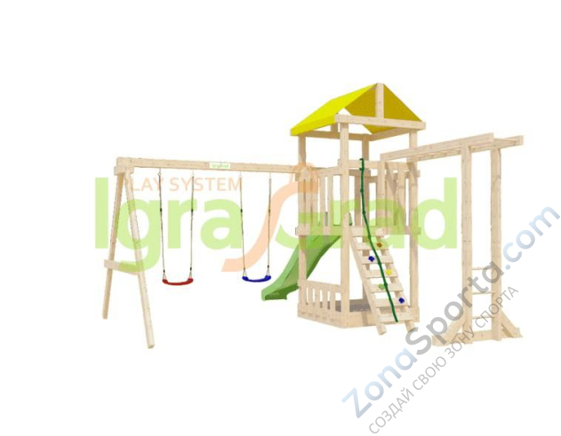 Детская площадка IgraGrad Крафтик с рукоходом