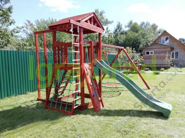 Детская площадка IgraGrad Панда Фани Fort с сеткой