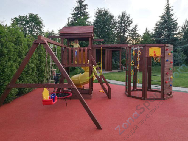 Детская площадка IgraGrad Панда Фани Gride с WorkOut