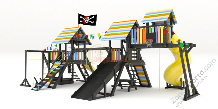 Детская площадка Савушка 9 (Black)