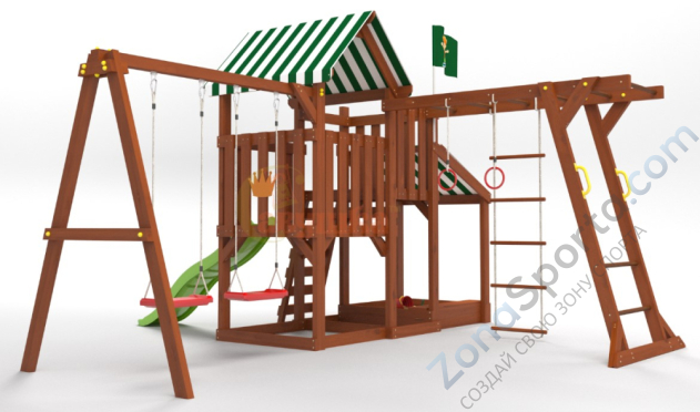 Детская площадка Савушка TooSun (Тусун) 4 с песочницей