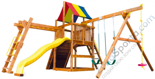 Детская игровая площадка Rainbow Play Systems Саншайн Клубхаус III Лайт Тент (Sunshine Clubhouse Pkg III RYB Light) Детская игровая площадка Rainbow Play Systems Саншайн Клубхаус III Лайт Тент (Sunshine Clubhouse Pkg III RYB Light)