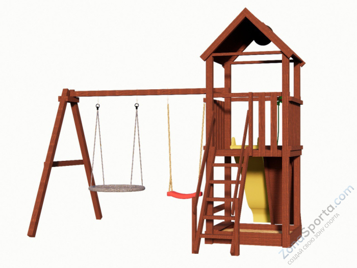 Детская деревянная площадка Smile Big Base