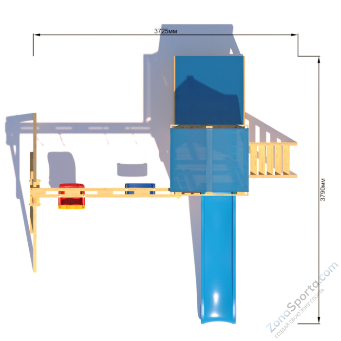 Детская площадка CustWood Scout S6