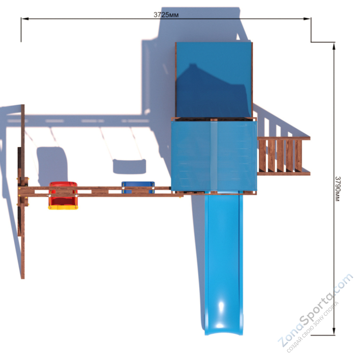 Детская площадка CustWood Scout SC6