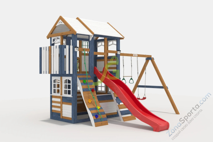 Детская площадка IgraGrad Клубный домик 3 Luxe мод.2