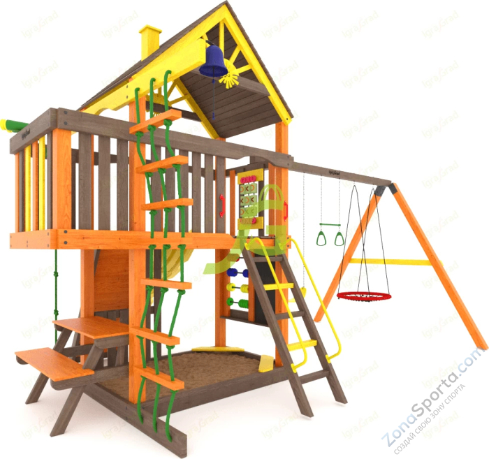 Детская площадка IgraGrad Шато (Дерево) (мод.2)