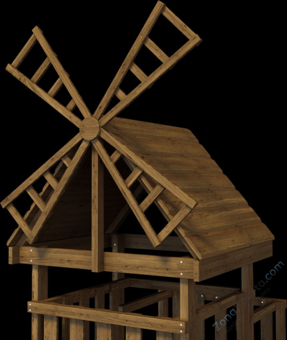 Детская площадка Мельница с домиком