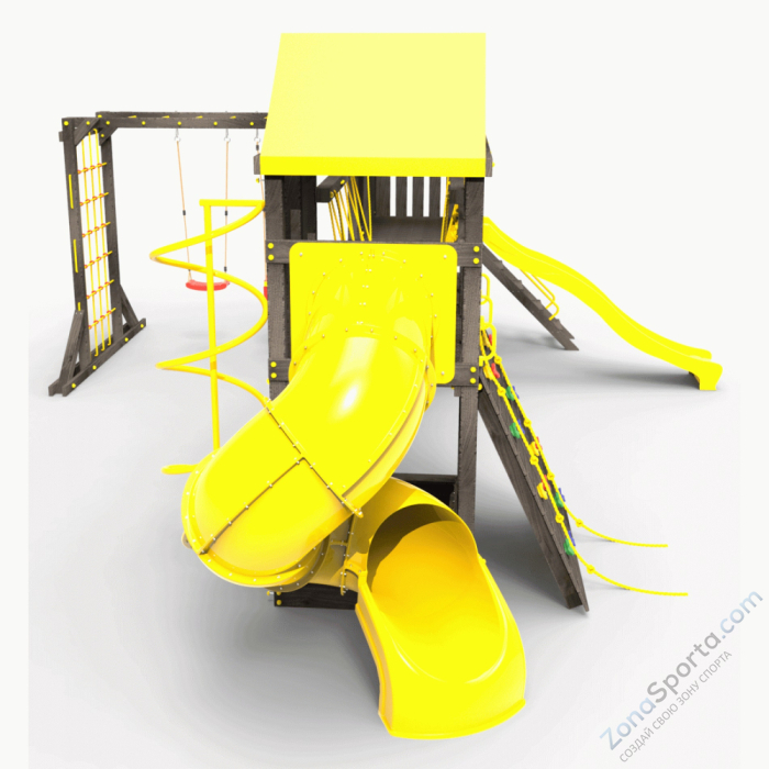 Детская площадка Пикник Black Кракен с трубой