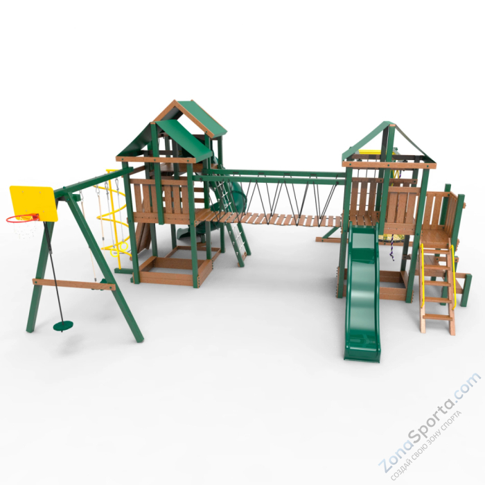 Детская площадка Пикник Форест Стэйдж К с винтовой трубой