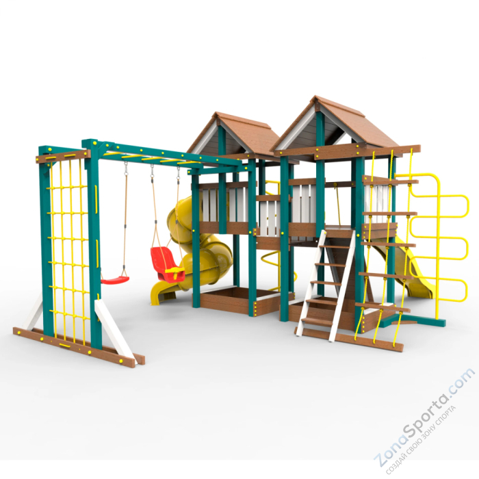 Детская площадка Пикник Лэйк Пацифик Light с винтовой трубой