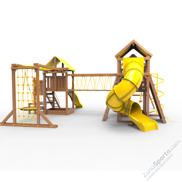 Детская площадка Пикник Оптимус Стэйдж К с винтовой трубой