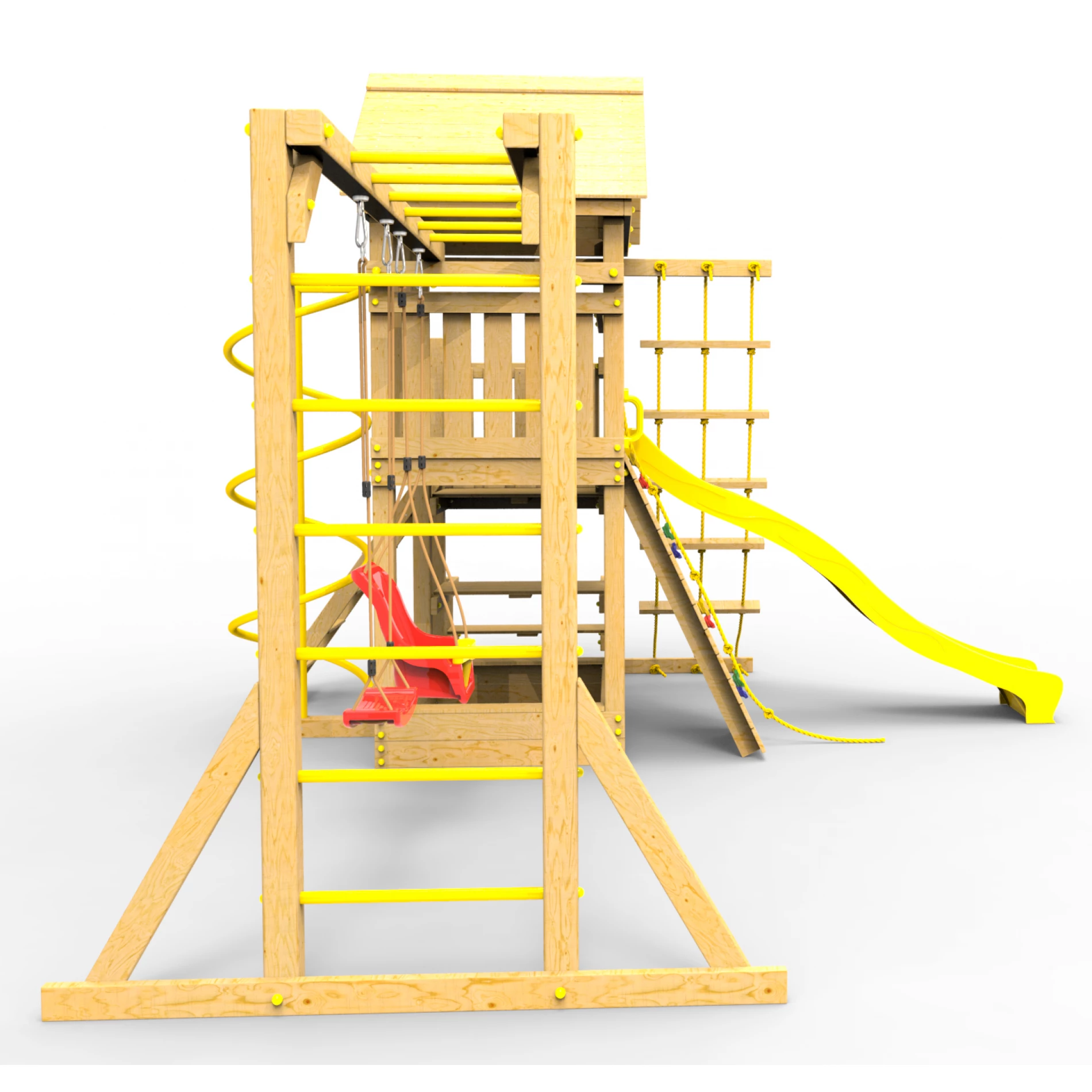 Детская площадка Пикник Стандарт Д Макси с рукоходом Вираж