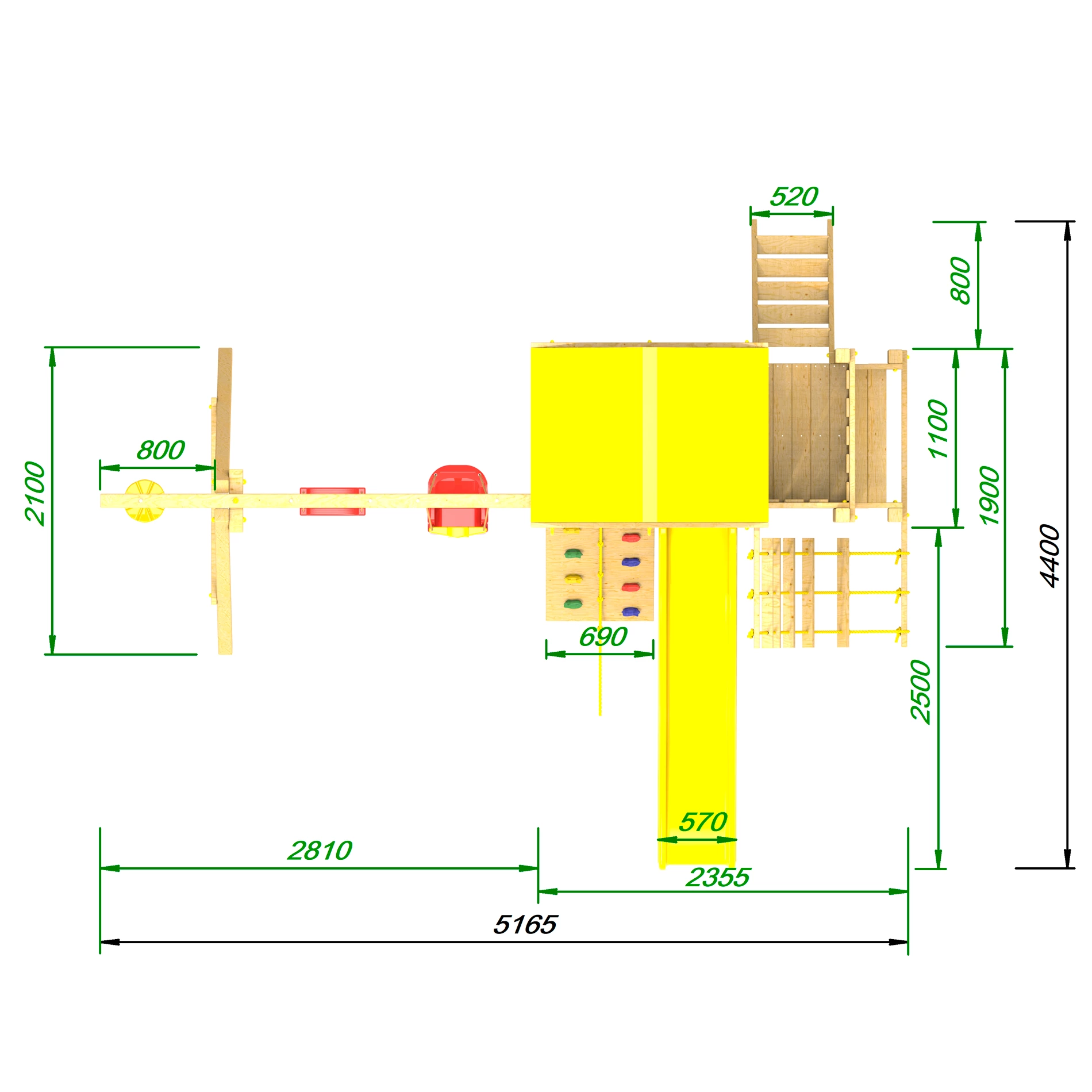 Детская площадка Пикник Стандарт Д Макси
