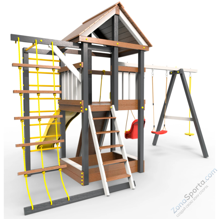 Детская площадка Пикник Ультра с турником и шведской стенкой