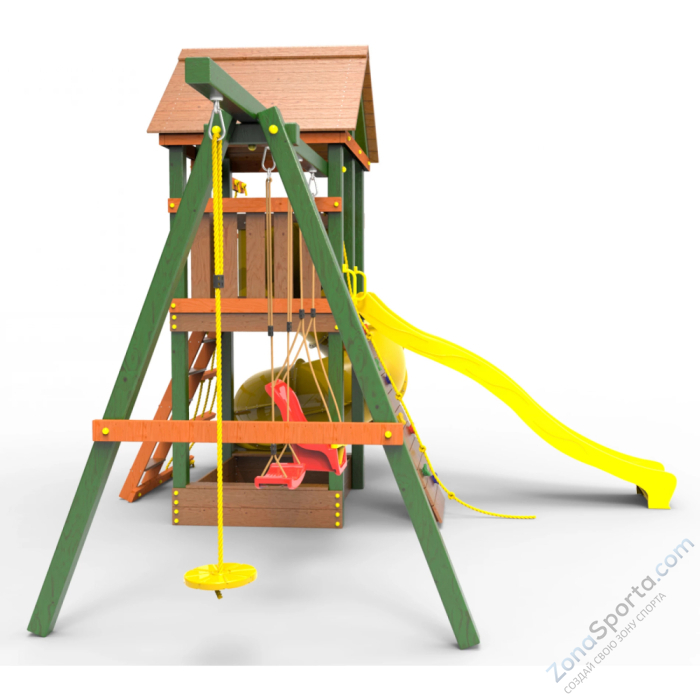 Детская площадка Пикник Вега Д с винтовой трубой