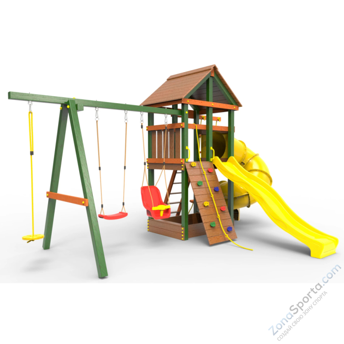 Детская площадка Пикник Вега Д с винтовой трубой