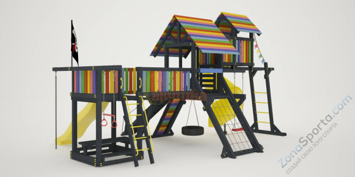 Детская площадка Савушка 8 (Black)