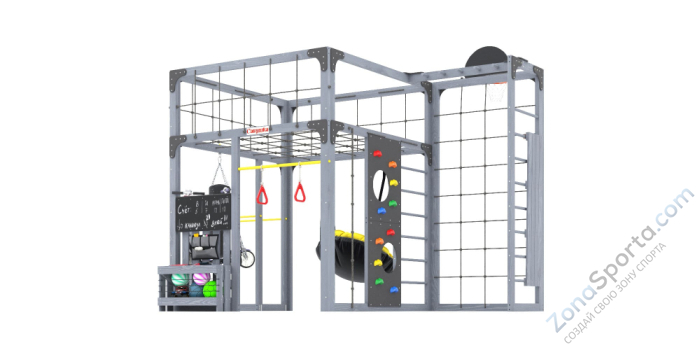 Детская площадка Савушка Куб-2 (Серый)