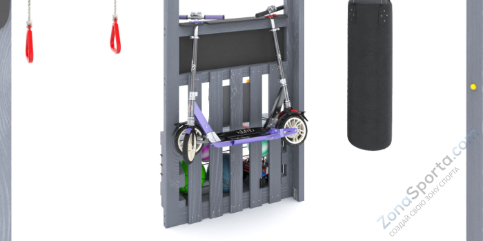 Детская площадка Савушка Куб-2 (Серый)