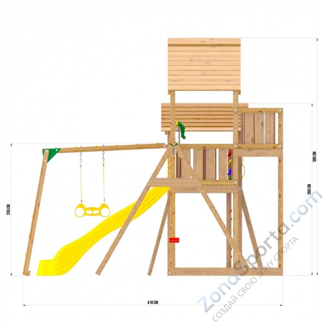 Детский игровой комплекс Jungle Palace Делюкс JВ11